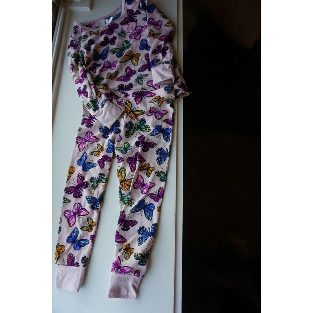 Xoxo Betsey Johnson Girls Butterfly Print Pajama Set